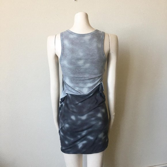 MM6 Maison Martin Marglela Tie Dye Draped Mini Dress - Picture 2 of 4